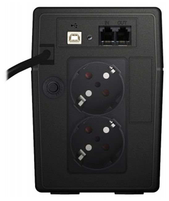 ИБП Volta Active 650 LED черный