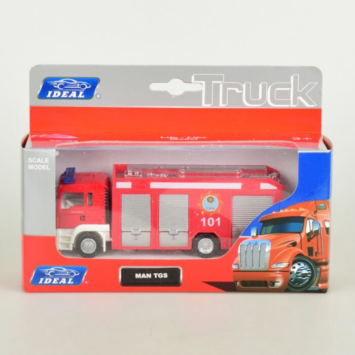 Модель машины Ideal RMZ City 1:64 MAN пожарная красная купить,NaN