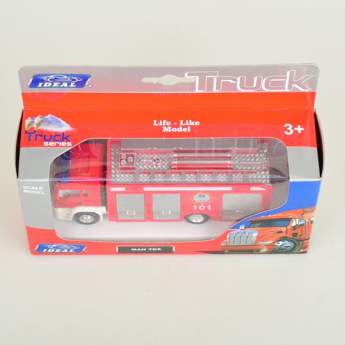 Модель машины Ideal RMZ City 1:64 MAN пожарная красная купить,NaN