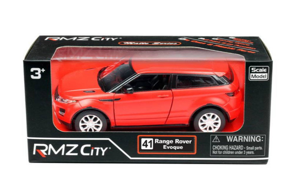 Модель машины Ideal RMZ City 1:32  Range Rover Evoque красная матовая купить,NaN