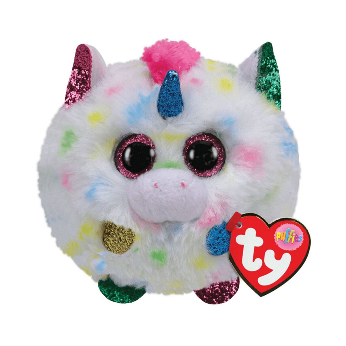 Мягкая игрушка TY Puffies  Единорог-шарик Гармония 10см купить,NaN