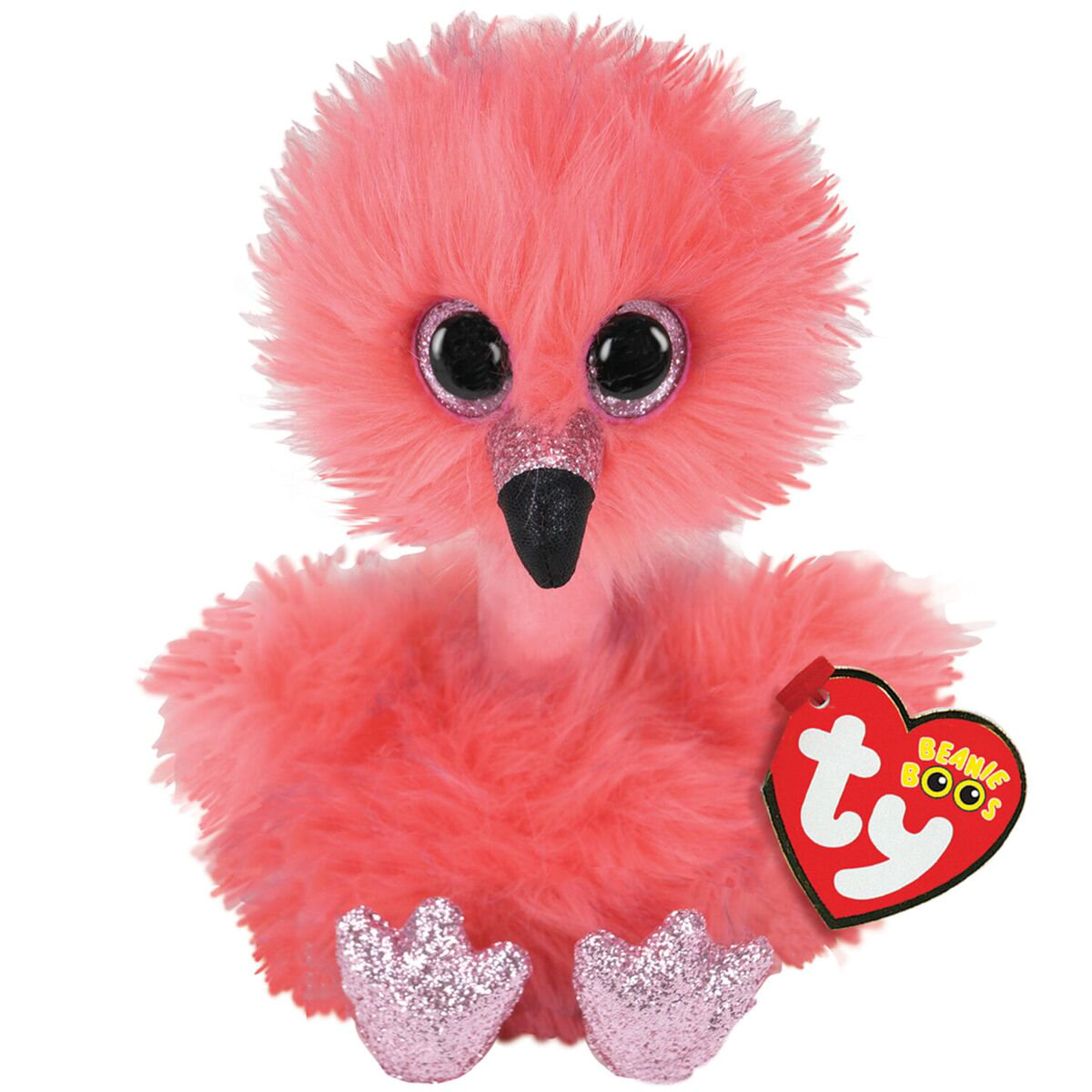 Мягкая игрушка TY Beanie Boo's  Фламинго Франни 15см купить,NaN