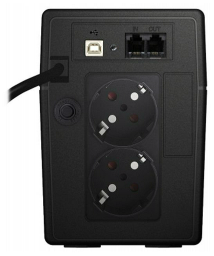 ИБП Volta Active 650 LED черный