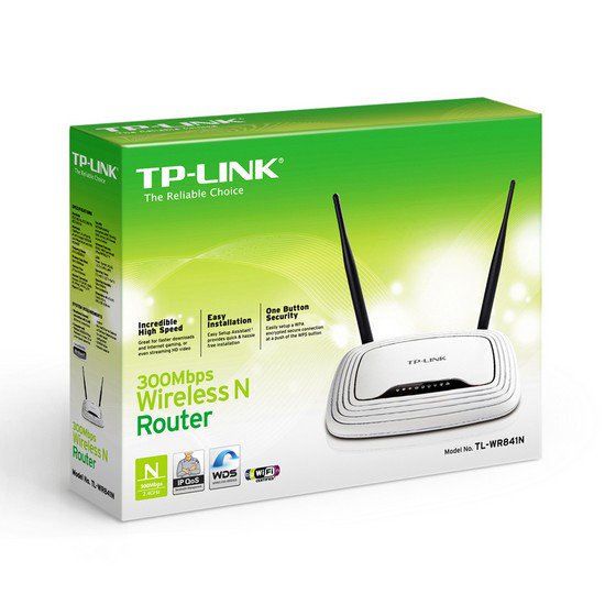 Точка доступа TP-Link TL-WR841N белая купить,0