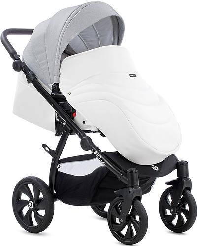 Коляска 2в1 Tutis Aero кожа white купить,NaN