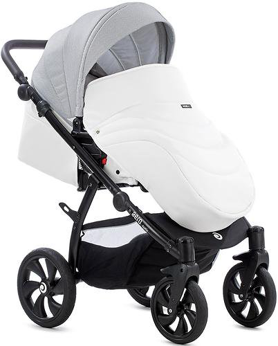 Коляска 2в1 Tutis Aero кожа white купить,NaN