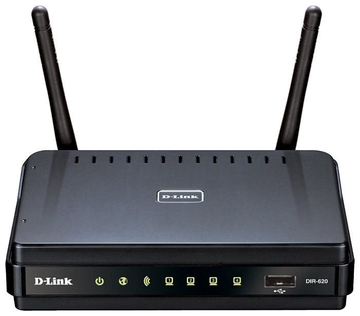 Маршрутизатор D-Link DIR-620S/A1A черный