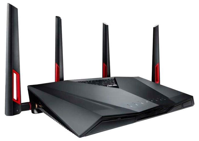 Маршрутизатор ASUS RT-AC88U черный