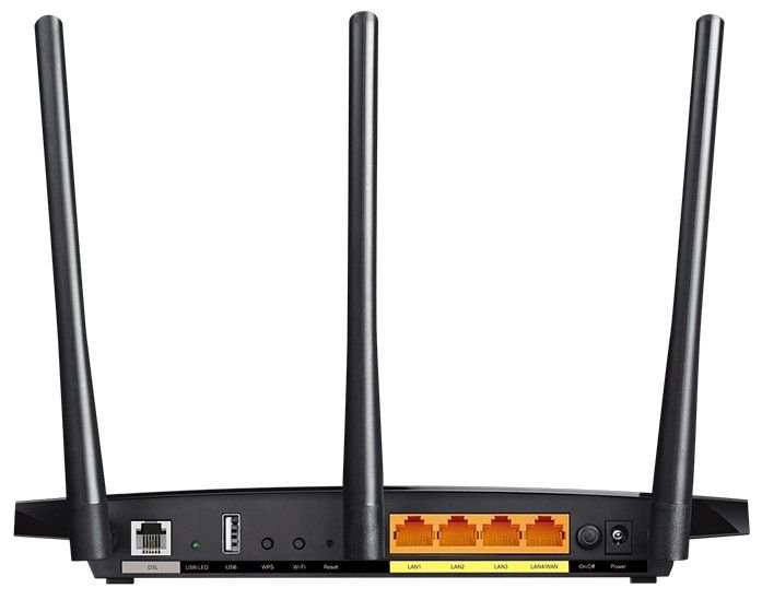 Маршрутизатор TP-Link Archer VR400 AC1200 Wi-Fi VDSL ADSL черный