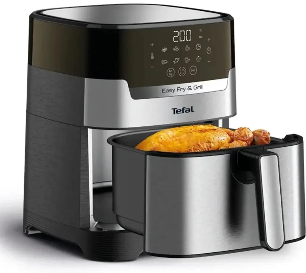 Аэрогриль Tefal Easy Fry & Grill Digital EY505D15 черно-серебристый купить,function inputValueFn(){if((0,signal2.mK)(node),node.value===REQUIRED_UNSET_VALUE)throw new root_effect_scheduler.buA(-950,null);return node.value}