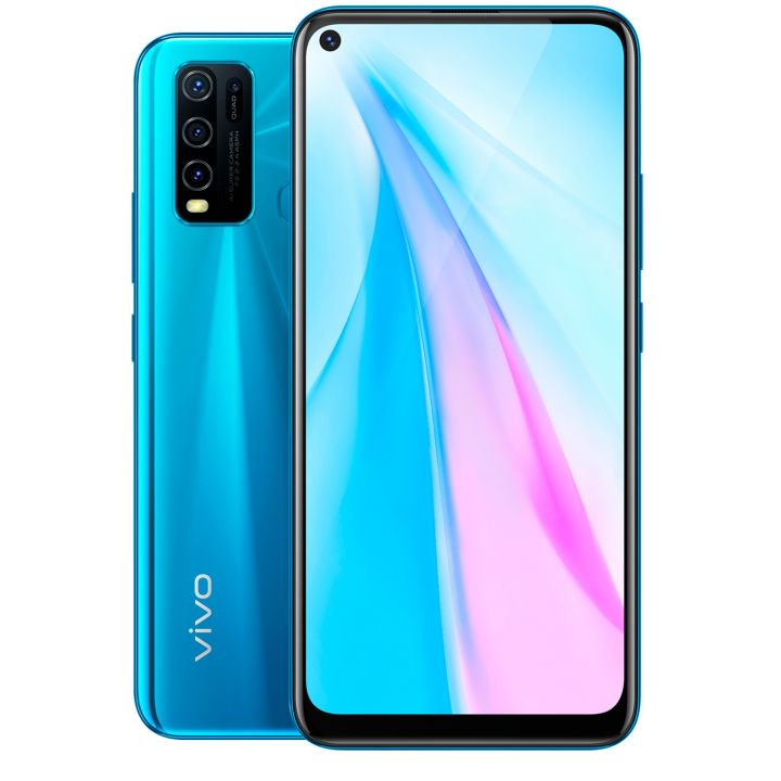Смартфон Vivo Y30 64Gb Dazzle Blue купить,NaN