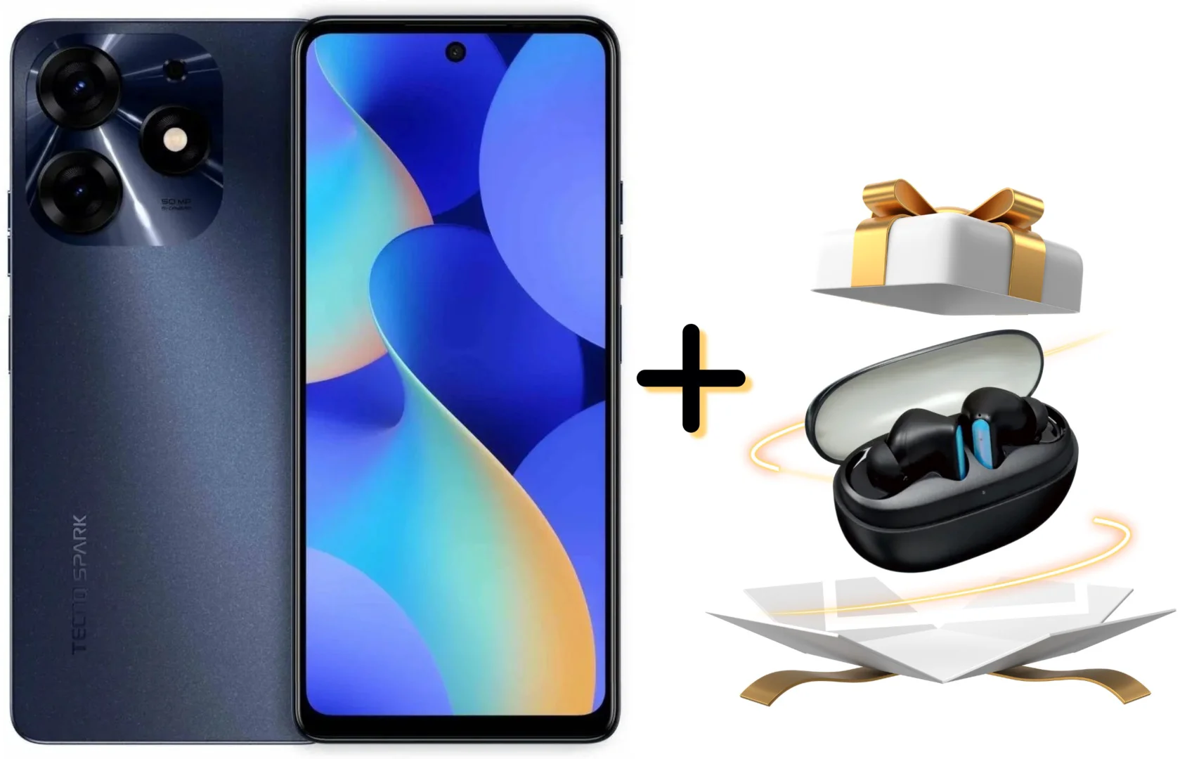 Смартфон Tecno Spark 10 Pro 8/128Gb Starry Black + подарок купить,NaN