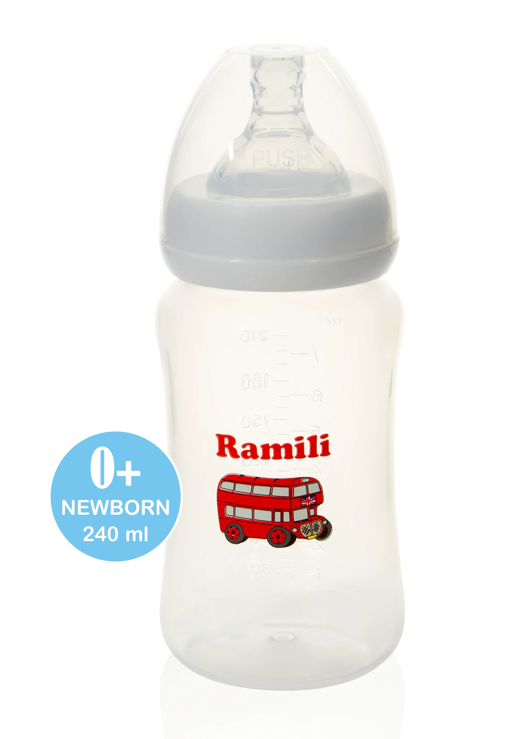 Молокоотсос Ramili SE450 с противоколиковой бутылочкой 24 мл белый купить,0