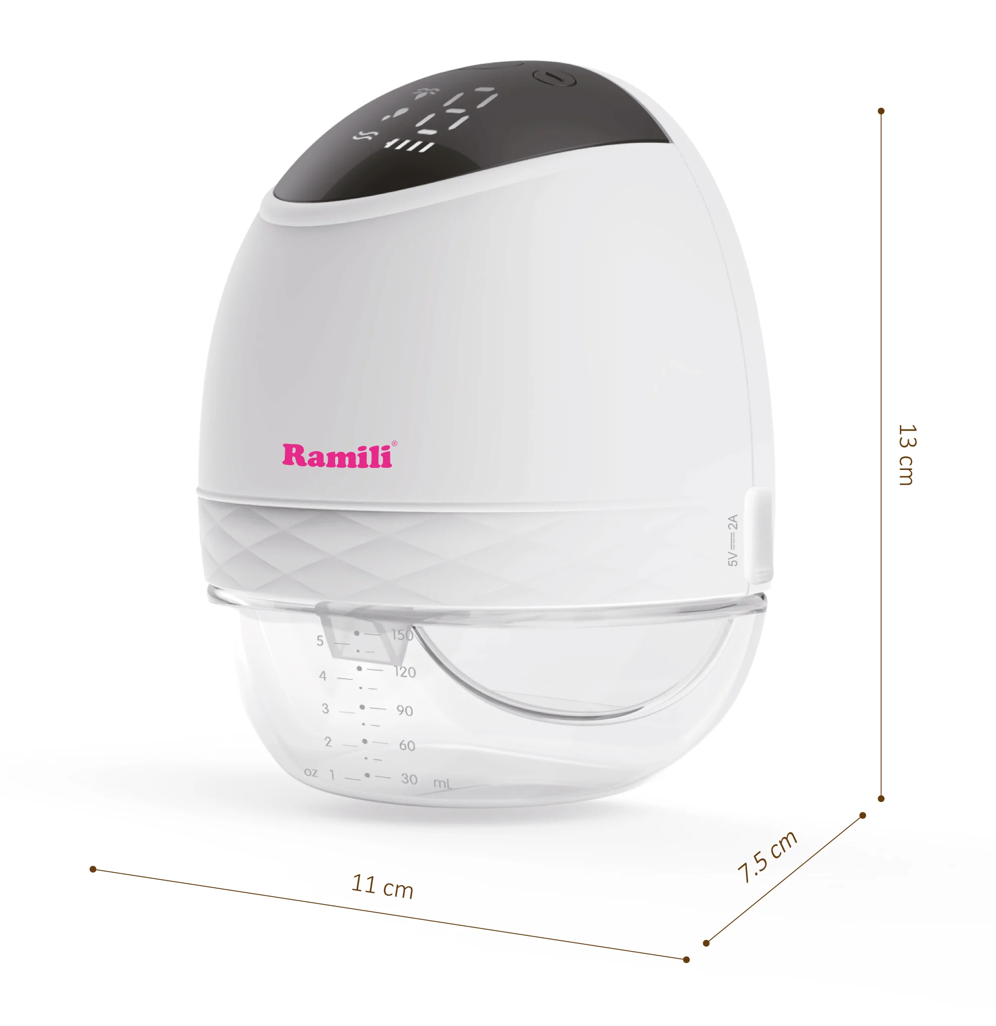Молокоотсос Ramili SE500 с бутылочкой 240 мл белый - ForteMarket Молокоотсос Ramili SE500 с бутылочкой 240 мл белый купить,0