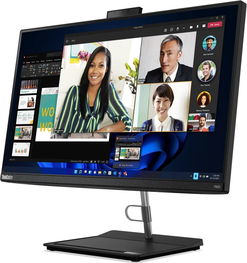 Моноблок Lenovo ThinkCentre Neo 30a Gen 4 23.8" 12JYA01100 Black купить,NaN