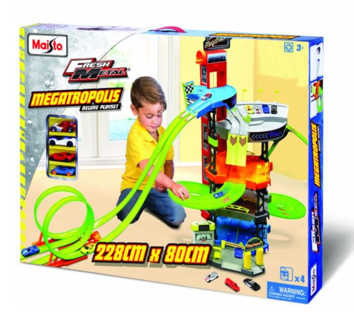 Игровой набор Maisto Fresh Metal Мега Мегатрополис купить,NaN