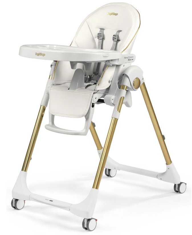 Стульчик для кормления Peg-Perego Prima Pappa Follow Me Gold