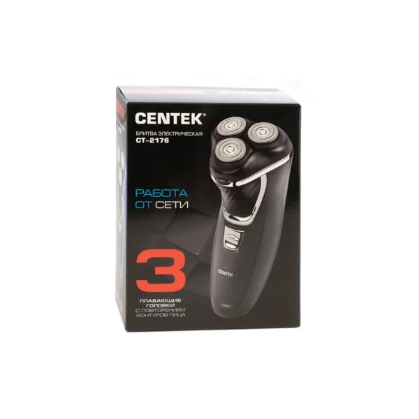 Электробритва Centek CT-2176 черная - ForteMarket Электробритва Centek CT-2176 черная купить,0