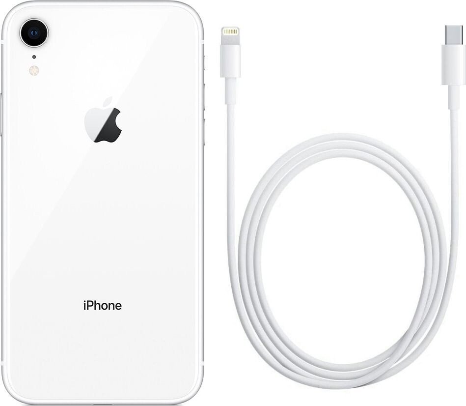Смартфон Apple iPhone Xr 128Gb Slim Box White купить,NaN
