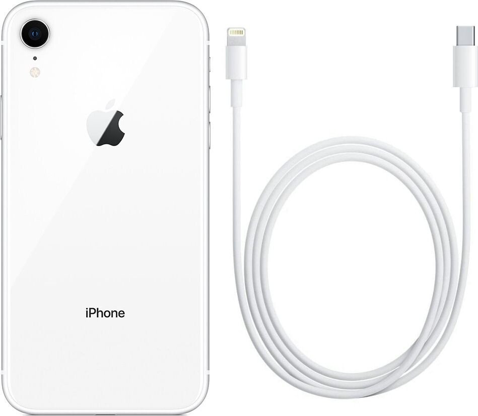 Смартфон Apple iPhone Xr 128Gb Slim Box White купить,NaN