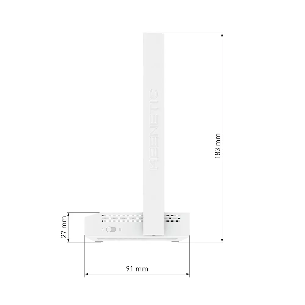 Маршрутизатор Keenetic Start KN-1112 Wi-Fi 4 White