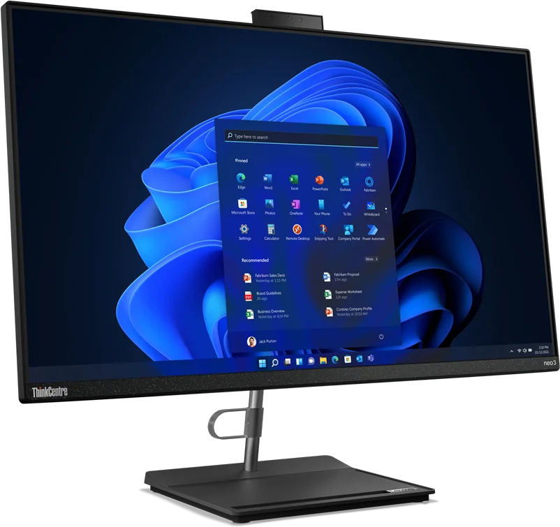 Моноблок Lenovo ThinkCentre Neo 30a Gen 4 27" 12JV000BRU Black купить,NaN