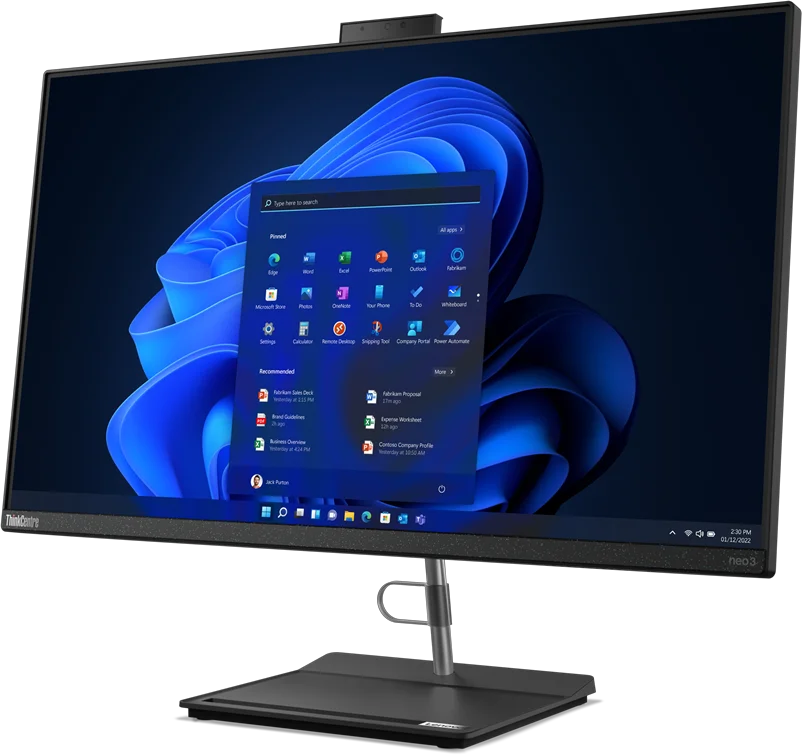 Моноблок Lenovo ThinkCentre Neo 30a Gen 4 27" 12JV000BRU Black купить,NaN
