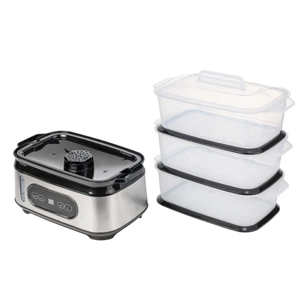 Пароварка Centek CT-1459 серебристая - ForteMarket Пароварка Centek CT-1459 серебристая купить,0