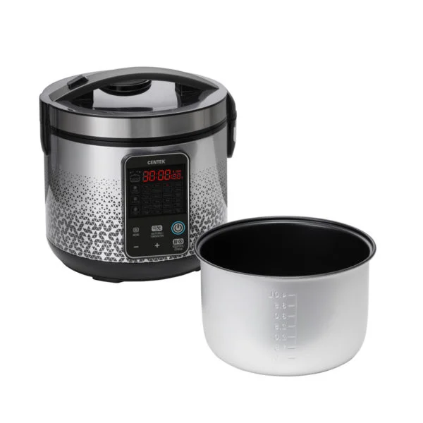 Мультиварка Centek CT-1499 серебристая - ForteMarket Мультиварка Centek CT-1499 серебристая купить,0