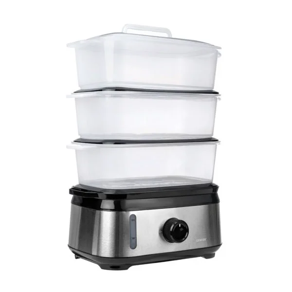 Пароварка Centek CT-1458 серебристая купить,0
