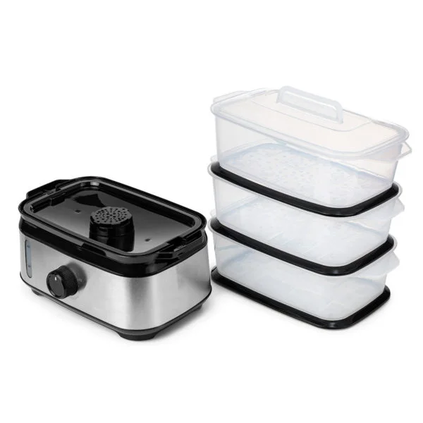 Пароварка Centek CT-1458 серебристая купить,0