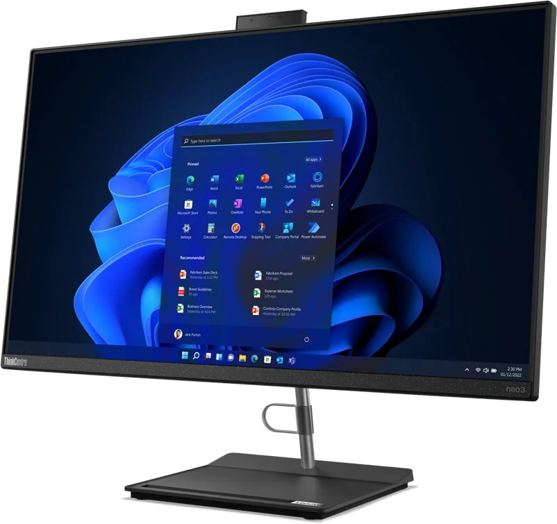 Моноблок Lenovo ThinkCentre Neo 30a 27" 12CAA00W00 Black