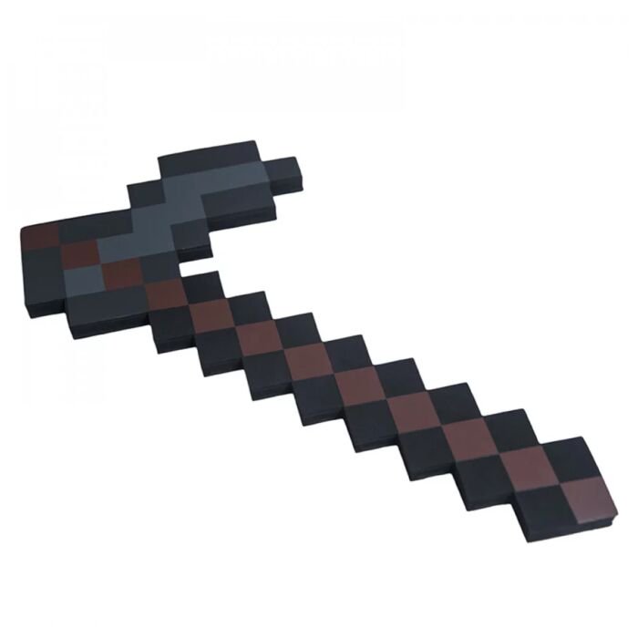  Мотыга Minecraft  Железная пиксельная 45см купить,NaN
