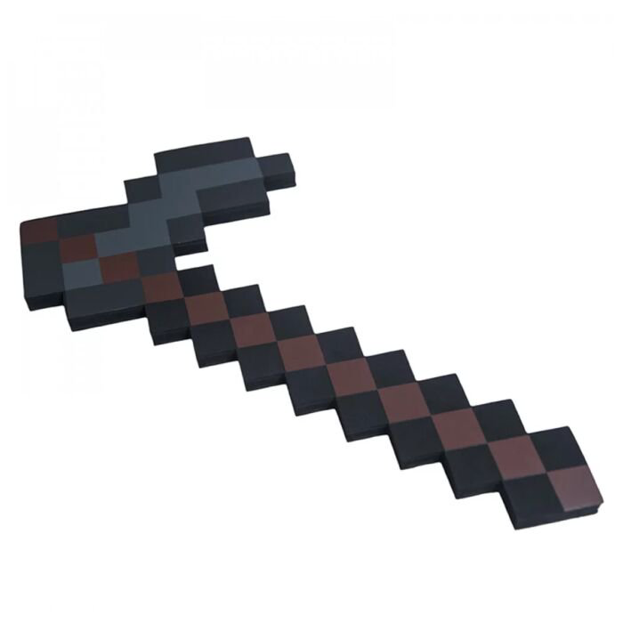  Мотыга Minecraft  Железная пиксельная 45см купить,NaN