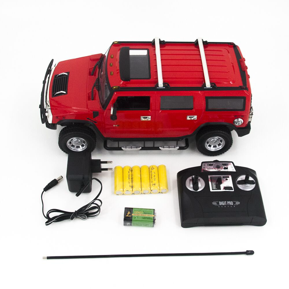 Машинка MZ 1:14 Hummer H2 красная купить,NaN