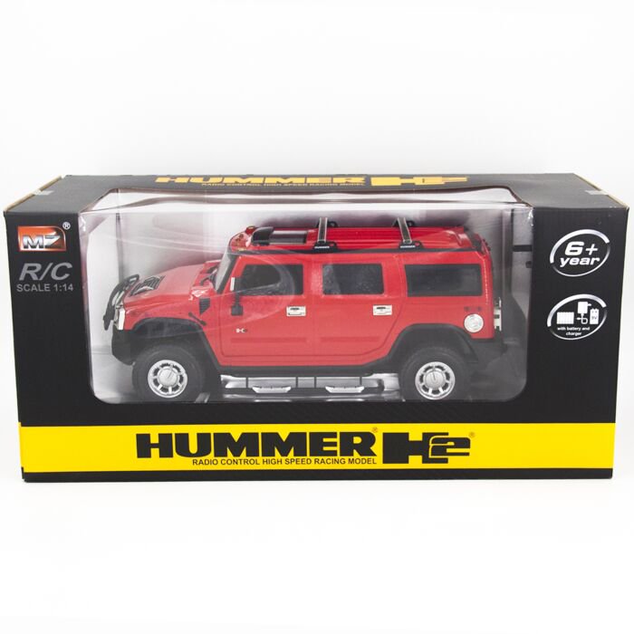 Машинка MZ 1:14 Hummer H2 красная купить,NaN