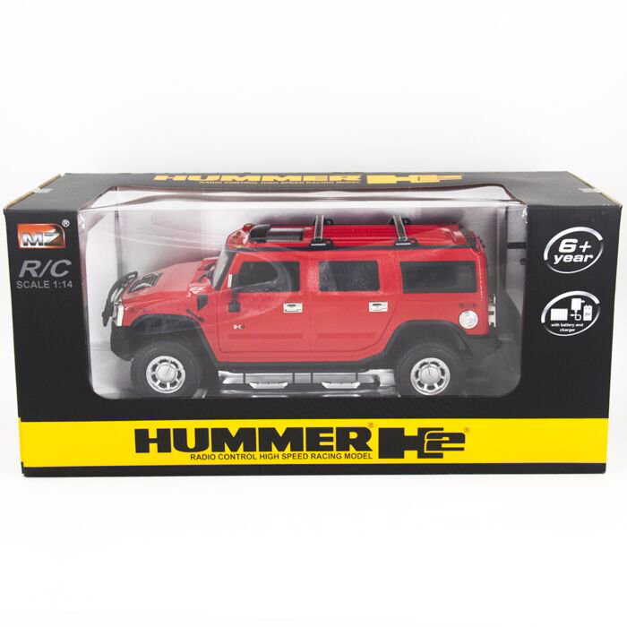 Машинка MZ 1:14 Hummer H2 красная купить,NaN