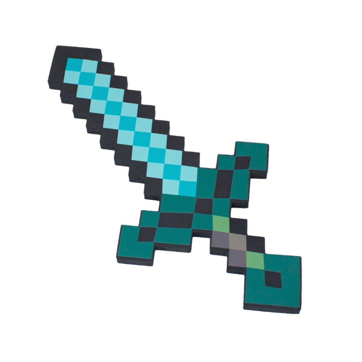 Меч Minecraft Аква пиксельный 45см PC99840