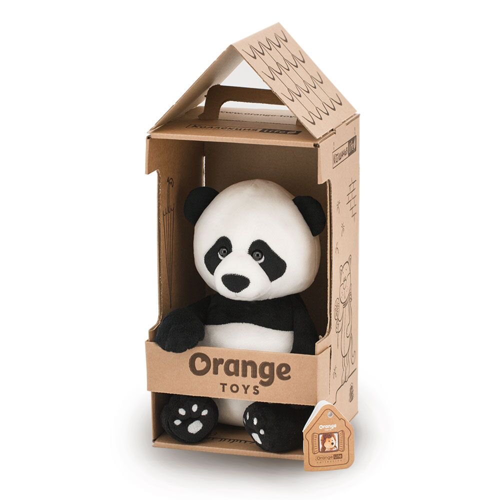 Мягкая игрушка Orange Панда Бу Оранжевое настроение 25см  купить,NaN