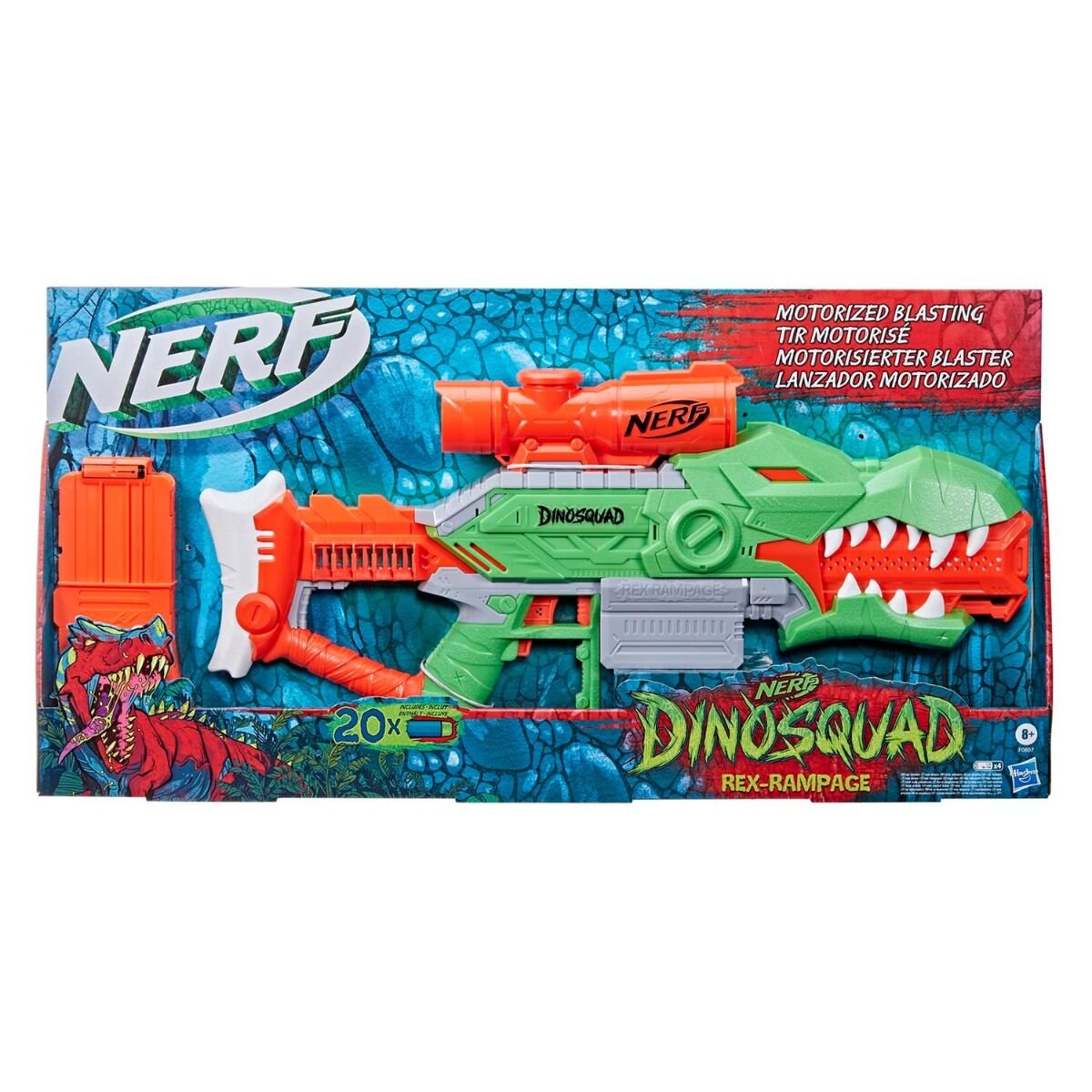 Бластер Nerf Dinosquad. Рэкс Рэмпейдж купить,NaN
