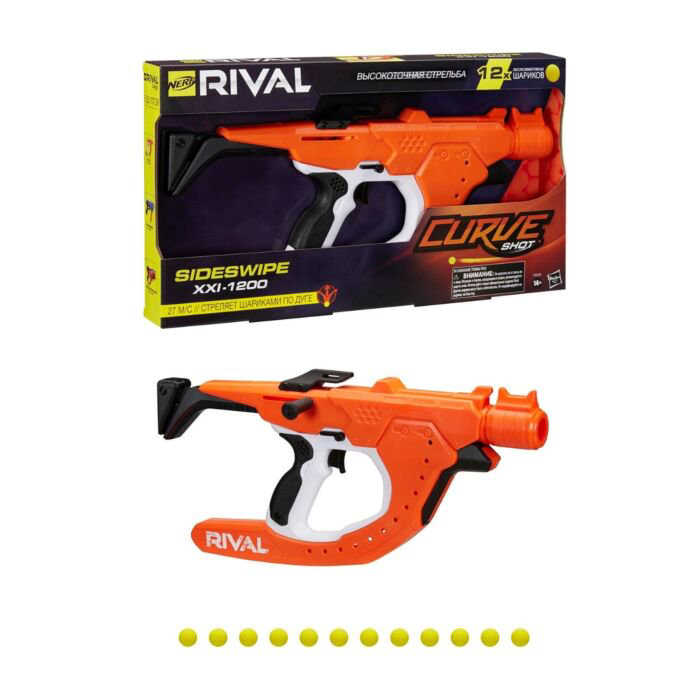Бластер Nerf Rival Curve Сайдсвайп купить,NaN