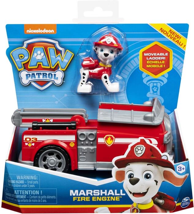 Игровой набор Paw Patrol машинка с Маршалом классическая серия купить,NaN