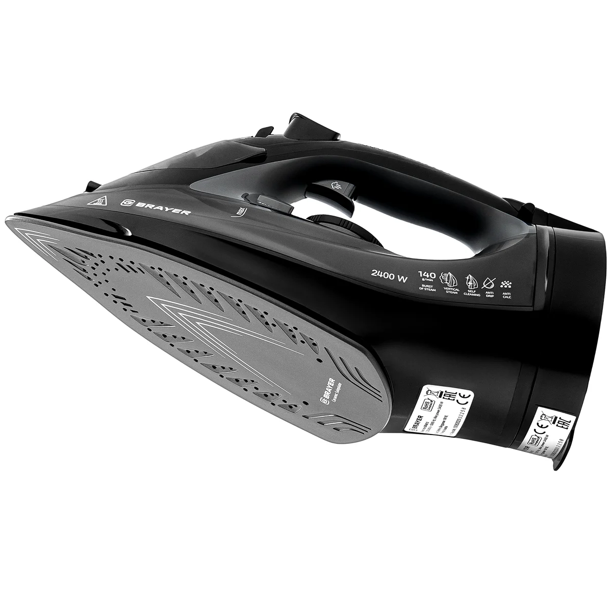 Утюг Brayer BR4015 черный - ForteMarket Утюг Brayer BR4015 черный купить,0