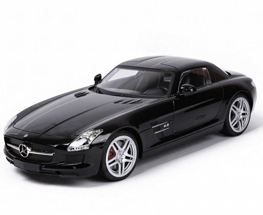 Машинка MZ  1:14 Mersedes-Benz SLS AMG черная купить,NaN