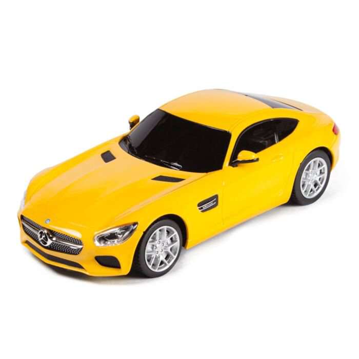 Машинка Rastar 1:24  Mercedes-AMG GT желтая  купить,NaN