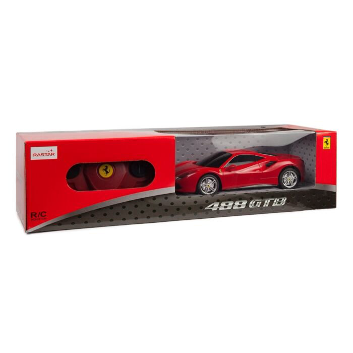 Машинка Rastar 1:24  Ferrari 488 GTB  красная купить,NaN