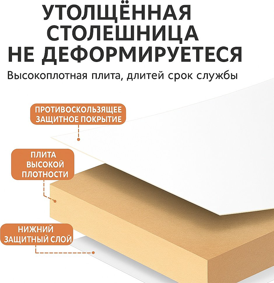 Журнальный столик ЖС-2025, 70х40x40 см, белый купить,NaN