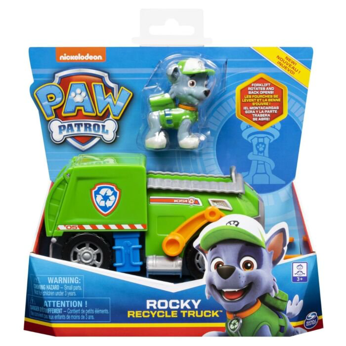 Игровой набор Paw Patrol машинка с Роки классическая серия купить,NaN