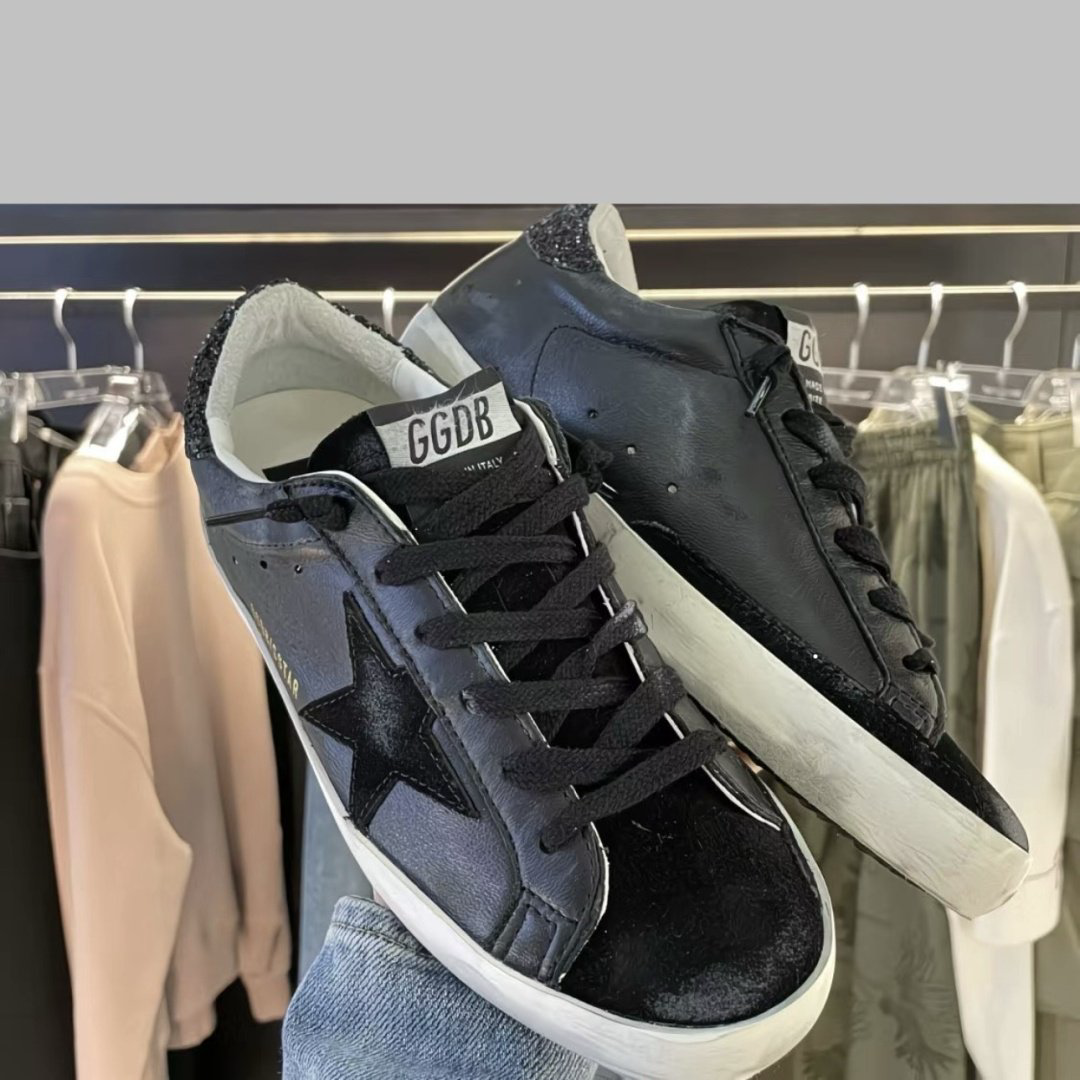 Кеды Super-Star Black Leather черный купить,NaN