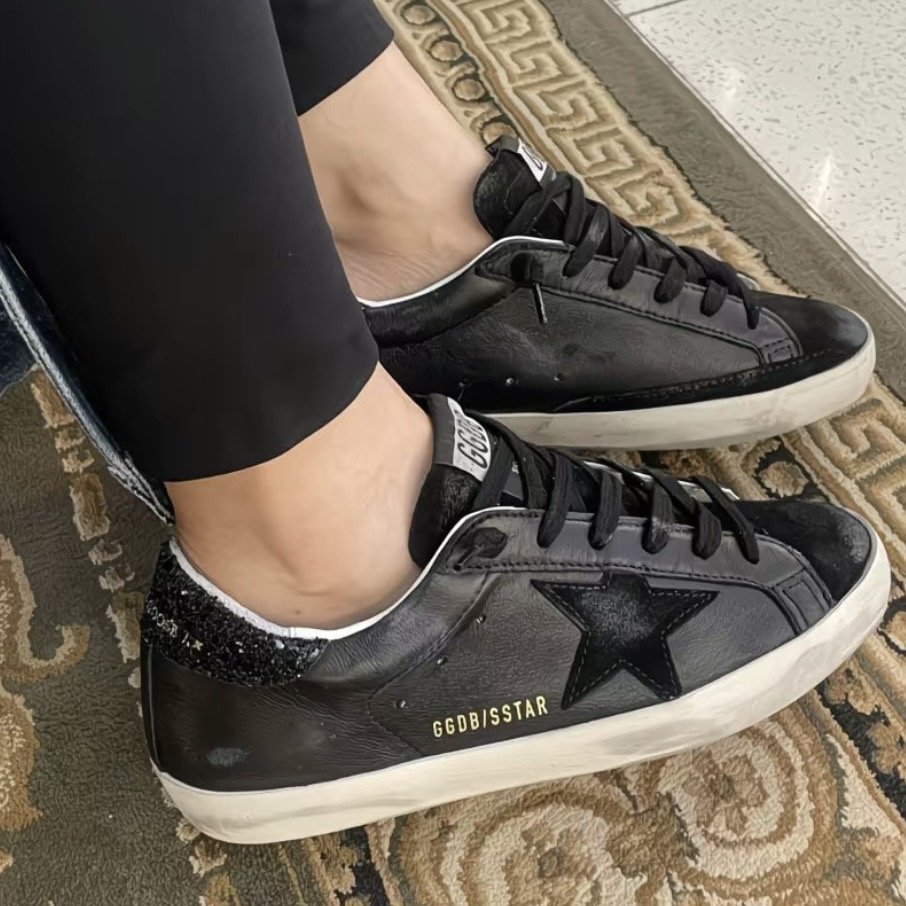 Кеды Super-Star Black Leather черный купить,NaN